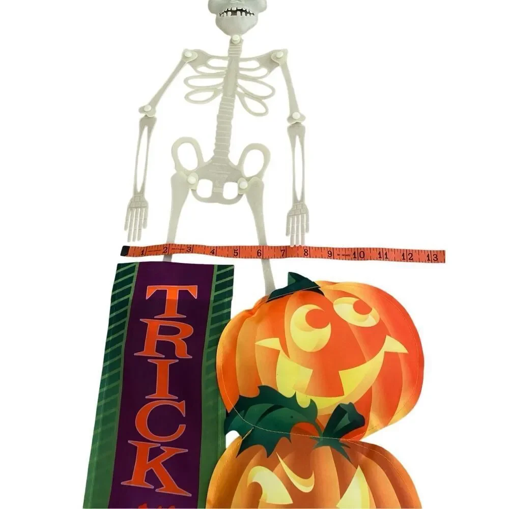 Lot Of 3 Hanging Home Decor Halloween Decorations Goth Gothic Punk